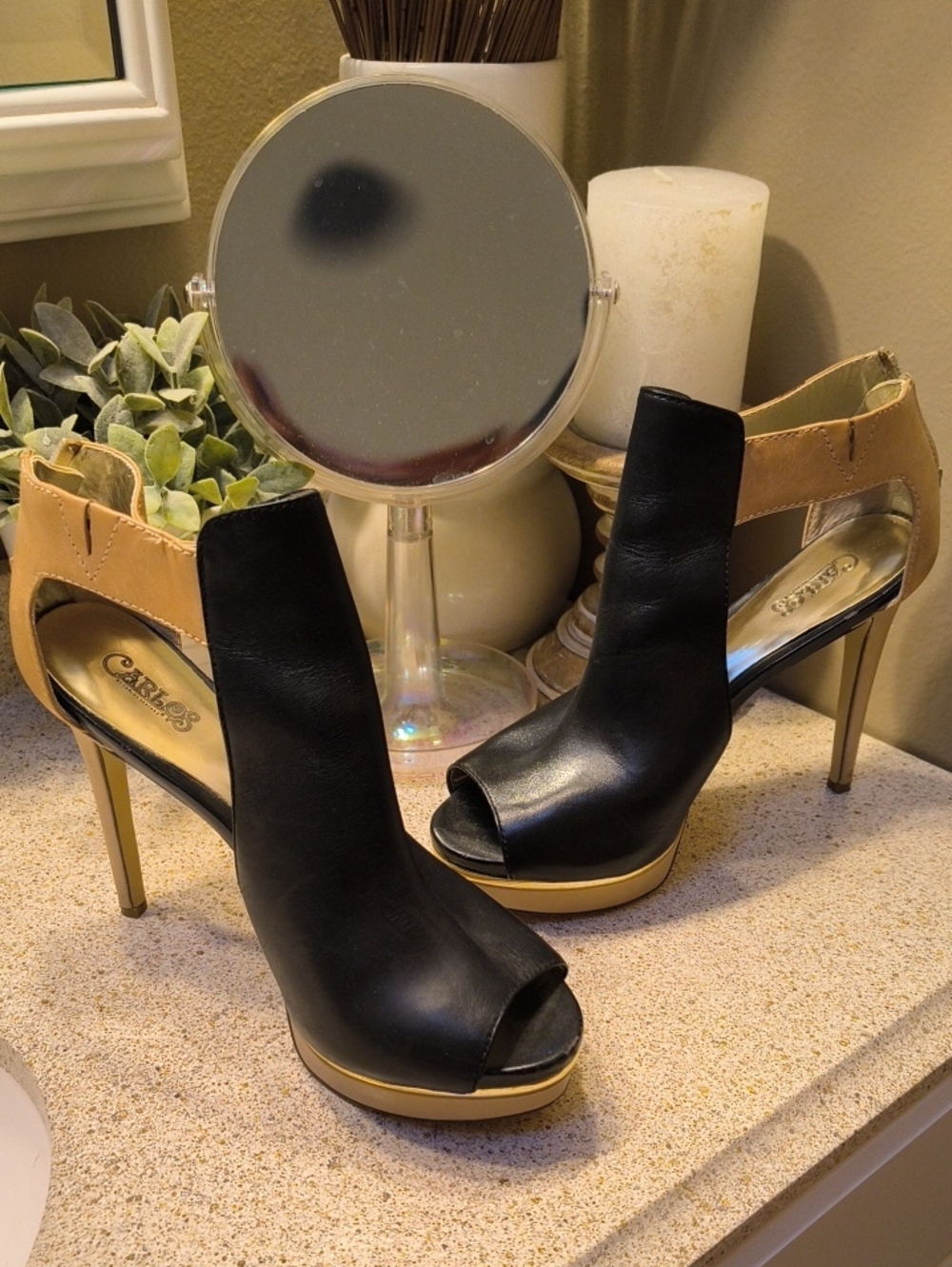 Carlos Santana High heels